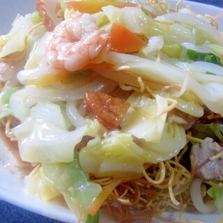 長崎名物皿うどん☆